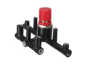 Pressure Manifold Regulator Panel Bracket Stand Support For Air Compressor Gauge Pressure Manifold Regulator Panel Bracket Stand Support For Air Compressor Gauge