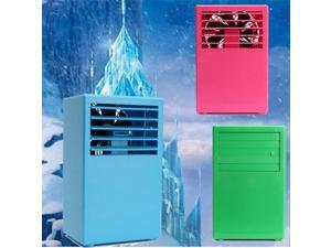 Mini Portable Desktop Table Air Conditioner Fan Cooling Mist Spray Touch Control Pink Mini Portable Desktop Table Air Conditioner Fan Cooling Mist Spray Touch Control Pink