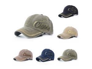 Unisex Pure Cotton Baseball Caps CLASSIC Letter Embroidery Comfortable Adjustable Hats Black Unisex Pure Cotton Baseball Caps CLASSIC Letter Embroidery Comfortable Adjustable Hats Black