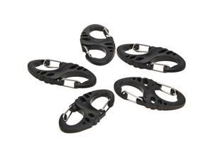 5pcs 8 Shape Carabiner Quick Hang Buckle for Outdoor Climbing Camping Hiking Travel 5pcs 8 Shape Carabiner Quick Hang Buckle for Outdoor Climbing Camping Hiking Travel