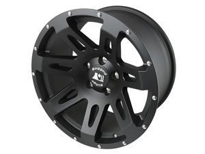 Rugged Ridge 15305.01 XHD; Wheel; 18 in. x 9 in.; 5 in. x 5 in. Bolt Pattern; 12 mm Offset; Black Satin; Rugged Ridge 15305.01 XHD; Wheel; 18 in. x 9 in.; 5 in. x 5 in. Bolt Pattern; 12 mm Offset; Black Satin;
