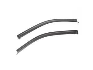 Rugged Ridge 81349.05 Window Visor; Front; 2 pc.; Matte Black; Rugged Ridge 81349.05 Window Visor; Front; 2 pc.; Matte Black;