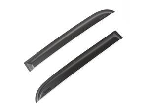 Rugged Ridge 81349.92 Window Visor; Rear; 2 pc; Matte Black; Rugged Ridge 81349.92 Window Visor; Rear; 2 pc; Matte Black;