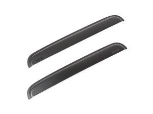 Rugged Ridge 81349.87 Window Visor; Rear; 2 pc.; Tape Mounted; Matte Black; Rugged Ridge 81349.87 Window Visor; Rear; 2 pc.; Tape Mounted; Matte Black;