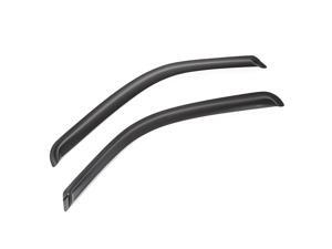 Rugged Ridge 81349.01 Window Visor; Front; 2 pc.; Matte Black; Rugged Ridge 81349.01 Window Visor; Front; 2 pc.; Matte Black;