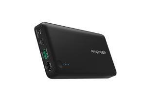 Qualcomm Certified Quick Charge 3.0 RAVPower 20100mAh Portable Charger with USB-C / Type-C Port & QC 3.0 Input & Output for Phones, Tablets and More Qualcomm Certified Quick Charge 3.0 RAVPower 20100mAh Portable Charger with USB-C / Type-C Port & QC 3.0 Input & Output for Phones, Tablets and More