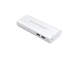 RAVPower 10400mAh 3.5A Portable Charger Power Bank (2A input & iSmart Technology) External Battery Pack- Black RAVPower 10400mAh 3.5A Portable Charger Power Bank (2A input & iSmart Technology) External Battery Pack- Black