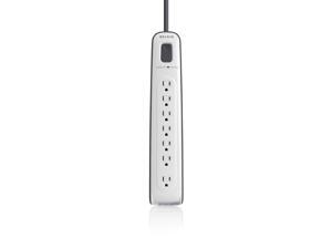 Belkin 7-Outlet Surge Protector with 8-Feet Cord, BSV701-08-WM Belkin 7-Outlet Surge Protector with 8-Feet Cord, BSV701-08-WM