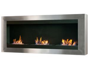 Magnum Wall Mounted Bio Ethanol Fireplace without Glass Magnum Wall Mounted Bio Ethanol Fireplace without Glass
