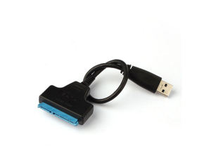 Super Speed USB 3.0 To SATA 22 Pin 2.5 Inch Hard Disk Driver SSD Adapter Cable Converter Super Speed USB 3.0 To SATA 22 Pin 2.5 Inch Hard Disk Driver SSD Adapter Cable Converter