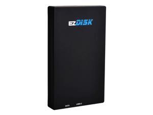 ezDISK EZ370 USB 3.0 2.5 Inches Hard Drive Enclosure - Support SATA I/II/III, Screwless Design (Tool Free) and Energy Saver ezDISK EZ370 USB 3.0 2.5 Inches Hard Drive Enclosure - Support SATA I/II/III, Screwless Design (Tool Free) and Energy Saver