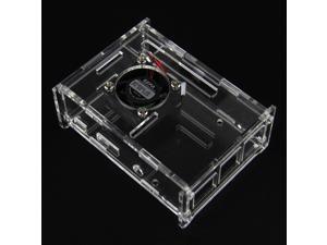 V31 Acrylic Case + V31 Cooling Fan for Raspberry Pi 3 Model B / 2B / B+ V31 Acrylic Case + V31 Cooling Fan for Raspberry Pi 3 Model B / 2B / B+