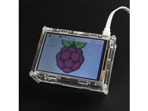 PI TFT 3.5" TFT Touch Screen Display Shield Module for Raspberry pi 2 Model B / Raspberry Pi B+ / B and Acrylic Case PI TFT 3.5" TFT Touch Screen Display Shield Module for Raspberry pi 2 Model B / Raspberry Pi B+ / B and Acrylic Case