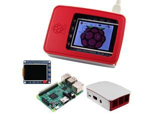Raspberry Pi 3 Model B and Raspberry Pi Official Case and High PPI 2.2 inch TFT Display Shield kit Raspberry Pi 3 Model B and Raspberry Pi Official Case and High PPI 2.2 inch TFT Display Shield kit