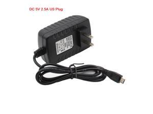DC 5V 2.5A US Plug Power Adapter for Raspberry Pi 3 Model B - Black DC 5V 2.5A US Plug Power Adapter for Raspberry Pi 3 Model B - Black