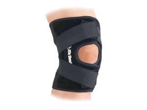 McDavid Classic Logo 4195 CL Level 2 Knee Support / Adjustable / Cross Straps - Black - Large McDavid Classic Logo 4195 CL Level 2 Knee Support / Adjustable / Cross Straps - Black - Large
