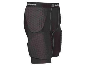McDavid Classic Logo 7590 CL Wrap-Around Thudd Short With Hexpad-Black-Gray-Medium McDavid Classic Logo 7590 CL Wrap-Around Thudd Short With Hexpad-Black-Gray-Medium