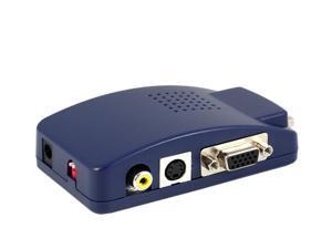 Computer VGA to TV RCA Composite Converter Adapter S-Video Box PC Laptop LCD TV VGA to PC TO TV VGA AV BNC computer to VGA video Computer VGA to TV RCA Composite Converter Adapter S-Video Box PC Laptop LCD TV VGA to PC TO TV VGA AV BNC computer to VGA video