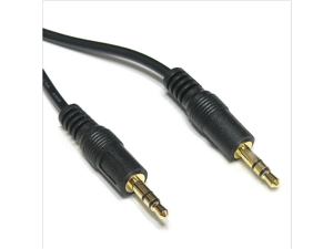 3.5mm Male to Male Stereo Audio Cable Stereo Audio Cable M-M 1.5 Meter - ( 6ft, Black ) For computer ,PC 3.5mm Male to Male Stereo Audio Cable Stereo Audio Cable M-M 1.5 Meter - ( 6ft, Black ) For computer ,PC