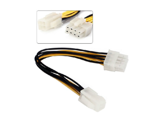 CPU power supply adapter line 4P to 8P 4Pin to 8Pin power line P4 to P8 power adapter cable CPU power supply adapter line 4P to 8P 4Pin to 8Pin power line P4 to P8 power adapter cable