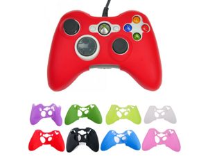 Multi-Color XBOx 360 handle silicone protective sleeve Silicone Rubber Controller Skin Protective Cover For Microsoft Xbox 360 Multi-Color XBOx 360 handle silicone protective sleeve Silicone Rubber Controller Skin Protective Cover For Microsoft Xbox 360