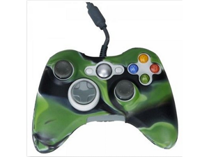 New Silicone Xbox 360 Game Controller Silicone Case Skin Protector Cover (black green Camo) New Silicone Xbox 360 Game Controller Silicone Case Skin Protector Cover (black green Camo)