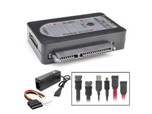 USB 2.5" 3.5" 5.25" HDD Hard Drive E-SATA SATA OTB Converter Adapter w/Power Supply USB 2.5" 3.5" 5.25" HDD Hard Drive E-SATA SATA OTB Converter Adapter w/Power Supply