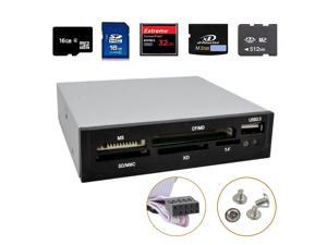 3.5" All in 1 USB Metal MS/XD/TF/CF/MD/SD/MMC Multi Memory Internal Card Reader 3.5" All in 1 USB Metal MS/XD/TF/CF/MD/SD/MMC Multi Memory Internal Card Reader