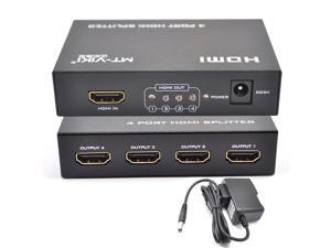iKKEGOL 4 Port HDMI 1 Input 4 Output Amplifier Switch Splitter HUB 3D 1080P HDTV STB HDCP with Power Adapter iKKEGOL 4 Port HDMI 1 Input 4 Output Amplifier Switch Splitter HUB 3D 1080P HDTV STB HDCP with Power Adapter