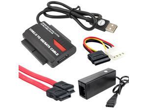 iKKEGOL USB 3.0 to SATA IDE 3.5" 2.5" HDD Hard Disk Drive Converter Cable Adapter OTB US with Power Supply iKKEGOL USB 3.0 to SATA IDE 3.5" 2.5" HDD Hard Disk Drive Converter Cable Adapter OTB US with Power Supply