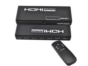 iKKEGOL 5 Port 1 x 5 HDMI Switch Switcher Selector Splitter Hub for HDTV PS3 w/IR Remote iKKEGOL 5 Port 1 x 5 HDMI Switch Switcher Selector Splitter Hub for HDTV PS3 w/IR Remote