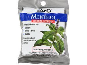 Zand Menthol HerbaLozenge Soothing Menthol - 15 Lozenges - Case of 12 Zand Menthol HerbaLozenge Soothing Menthol - 15 Lozenges - Case of 12