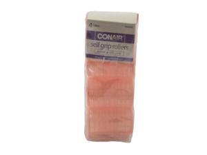 Conair Self Grip Rollers, 4 Count (Large)-Peach Conair Self Grip Rollers, 4 Count (Large)-Peach