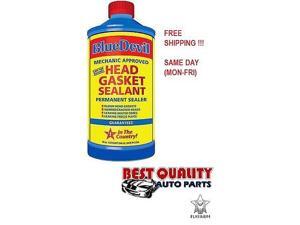 NEW Head Gasket Sealant Blue Devil Permanent Sealer 32 oz NEW Head Gasket Sealant Blue Devil Permanent Sealer 32 oz