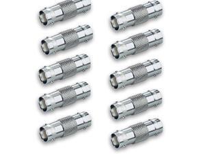 10PC BNC to BNC Coupler Cable Connector Adapter for Surveillance Security System 10PC BNC to BNC Coupler Cable Connector Adapter for Surveillance Security System
