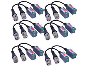 New 12 x Mini Camera Video Balun BNC Connector CAT5 Coaxial CCTV UTP Extender Cable New 12 x Mini Camera Video Balun BNC Connector CAT5 Coaxial CCTV UTP Extender Cable