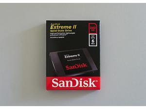 SanDisk Extreme II SSD 240GB SATA 3.0 (SDSSDXP-240G-G25) Solid State Drive SanDisk Extreme II SSD 240GB SATA 3.0 (SDSSDXP-240G-G25) Solid State Drive