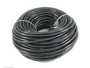 NEW 50FT 50 FT RJ45 CAT5 CAT5E Ethernet LAN Network Cable Black 15M NEW 50FT 50 FT RJ45 CAT5 CAT5E Ethernet LAN Network Cable Black 15M