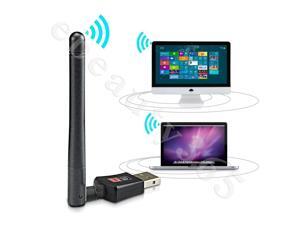 Wireless 2.0 USB 300Mbps WiFi Network Card LAN Adapter Dongle Laptop PC+ Antenna Wireless 2.0 USB 300Mbps WiFi Network Card LAN Adapter Dongle Laptop PC+ Antenna