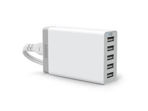 Anker 40W/8A 5-Port USB Charger PowerPort 5 Multi-Port USB Charger for iPhone 5S 5C 5 Galaxy S5 S4 Anker 40W/8A 5-Port USB Charger PowerPort 5 Multi-Port USB Charger for iPhone 5S 5C 5 Galaxy S5 S4