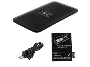 Qi Wireless Charger Charging Pad + Receiver Kit for Samsung Galaxy S3 Qi Wireless Charger Charging Pad + Receiver Kit for Samsung Galaxy S3