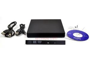 USB 2.0 Slim External Case Enclosure for 12.7mm SATA CD DVD RW Burner Drive USB 2.0 Slim External Case Enclosure for 12.7mm SATA CD DVD RW Burner Drive