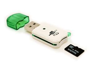 Portable USB 2.0 Adapter Micro SD SDHC Memory Card Reader/Writer Flash Drive Portable USB 2.0 Adapter Micro SD SDHC Memory Card Reader/Writer Flash Drive