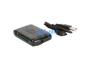 USB 2.0 All in 1 SD MMC CF MS Memory Card Cord Reader Writer 480Mbps Black USB 2.0 All in 1 SD MMC CF MS Memory Card Cord Reader Writer 480Mbps Black