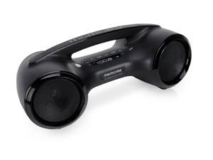 Memorex MW153 Bluetooth Bass-boost Boombox with FM Radio & 3.5mm line-in Black Memorex MW153 Bluetooth Bass-boost Boombox with FM Radio & 3.5mm line-in Black