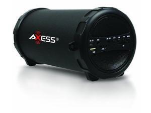 Axess Bluetooth Bazuka Boombox Rechargeable MP3/FM/SD/USB Speaker Player Black Axess Bluetooth Bazuka Boombox Rechargeable MP3/FM/SD/USB Speaker Player Black