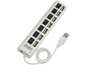 7 Port USB 2.0 Hi-Speed Multi Hub Extension Cable Expansion Splitter PC Adapter White 7 Port USB 2.0 Hi-Speed Multi Hub Extension Cable Expansion Splitter PC Adapter White