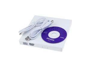 White External DVD and CD Reader DVD CD ROM Drive All PC MAC White External DVD and CD Reader DVD CD ROM Drive All PC MAC