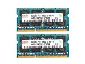 Hynix 8GB 2X 4GB PC3-8500 DDR3-1066MHz 204Pin Laptop Memory RAM so-dimm Hynix 8GB 2X 4GB PC3-8500 DDR3-1066MHz 204Pin Laptop Memory RAM so-dimm
