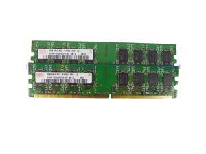 Hynix 4GB 2X 2GB DDR2-800 PC2-6400 800MHz 240pin Desktop Memory DIMM RAM Hynix 4GB 2X 2GB DDR2-800 PC2-6400 800MHz 240pin Desktop Memory DIMM RAM